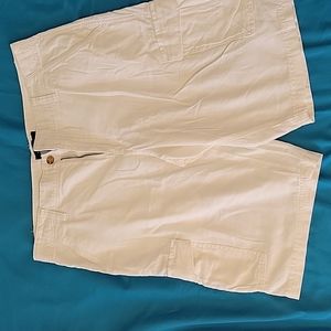 Men's Marc Anthony linen cotton cargo shorts